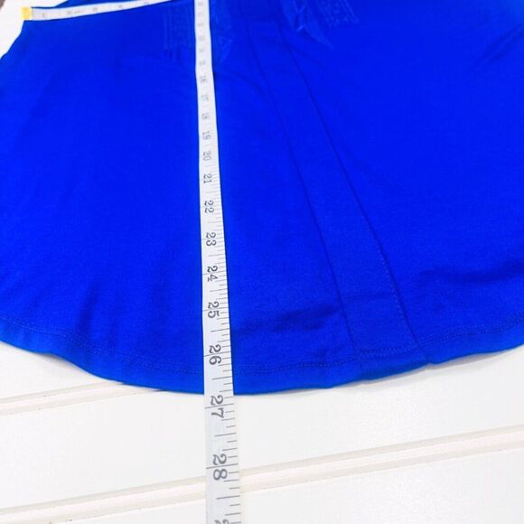 Cable & Gauge | Bright Winter Cobalt |Women's Sleeveless Embroidered Top Size M. - Picture 8 of 9